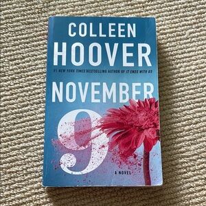BOOK Colleen Hoover 'November 9' Book